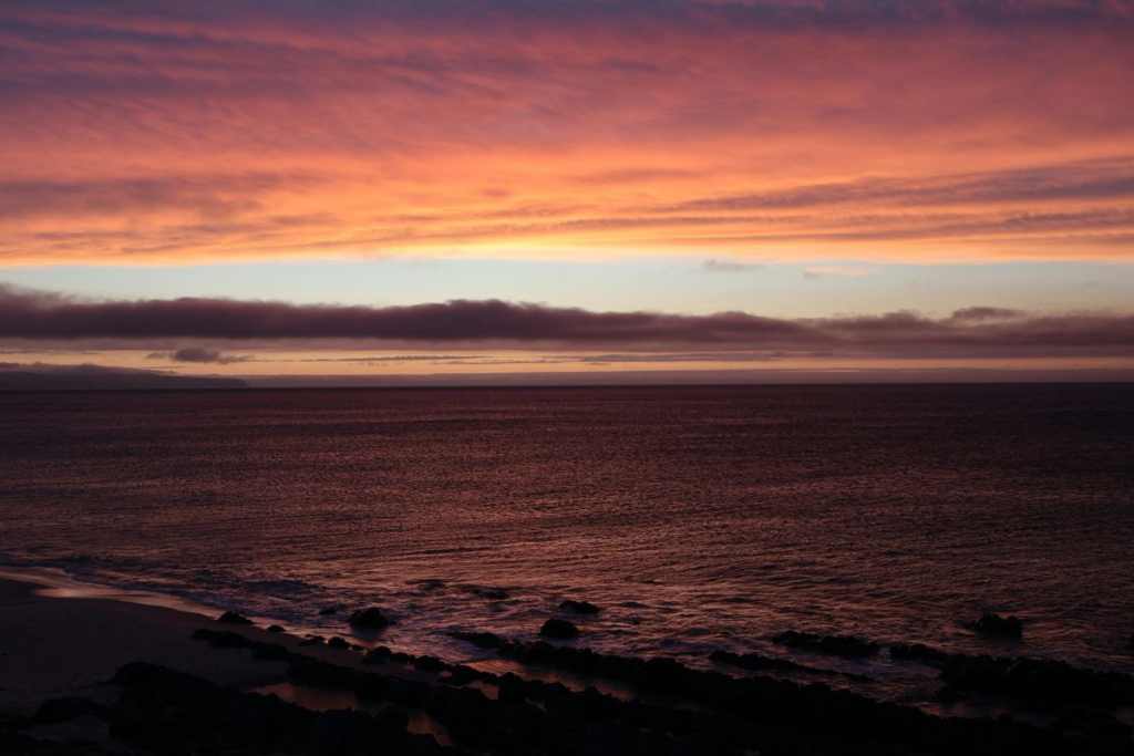 The Week With Trading Optimism. sunrise