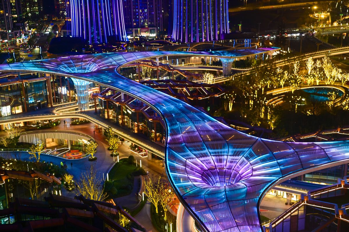 August's Crossroads: Bitcoin's $60K Brink, Amazon's AI Ascent, & The Dollar-Free Future future city